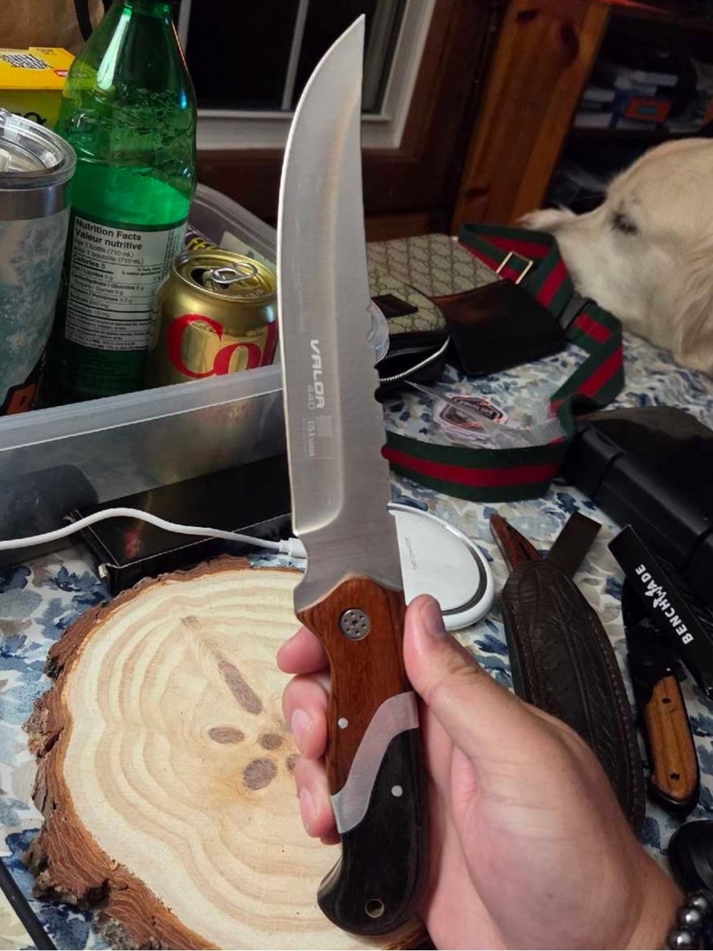 Valor 440 USA Saber Fixed Blade Tactical Knife